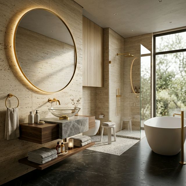 Mimari Projeler için Lüks Lavabolar