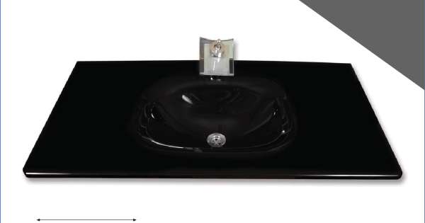 Cam Lavabo Single Modeli 80×56 cm ürün görseli