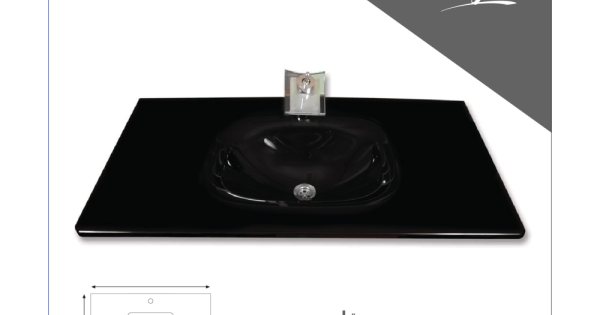 Cam Lavabo Single Modeli 70×56 cm ürün görseli