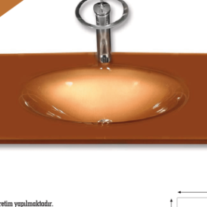 Cam Lavabo Klas Modeli 90×56 cm ürün görseli