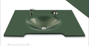 Cam Lavabo jumbo Modeli 90x56 cm ürün görseli