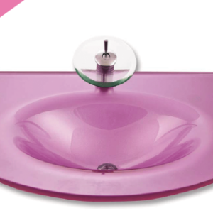 Cam Lavabo Safir Modeli 90×56 cm ürün görseli