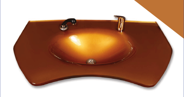 Cam Lavabo Tuğra Modeli 100×56 cm ürün görseli