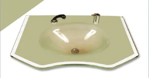 Cam Lavabo Conan Modeli 70x56 cm ürün görseli