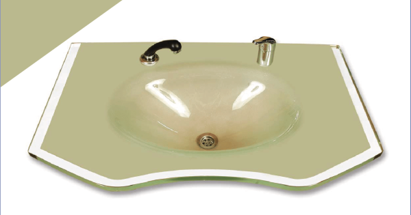 Cam Lavabo Conan Modeli 70×56 cm ürün görseli