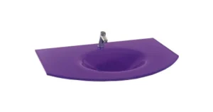 Cam Lavabo Derena Modeli 90x56 cm
