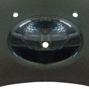 Kuaför Cam Lavabo 15 mm 100×56 cm Simli Siyah KO20 ürün görseli