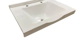 Dökme Akrilik Berber Lavabosu Beyaz 73x52 cm akrilik lavabo ürün görseli