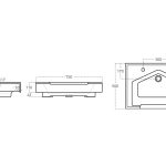 Volante Kuaför Lavabosu detay görseli