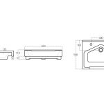Destino Kuaför Lavabosu detay görseli